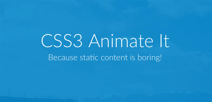 css3-animate-it
